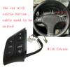 Red LED Multimedia Phone Voice Control Switch Radio Audio Volume Button For Mazda 6 GG 3 BK 5 CR 2003 2009 Upgrade Interior