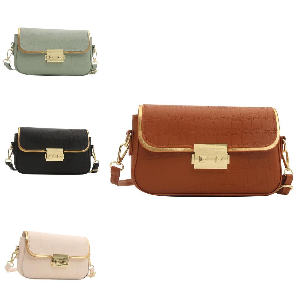 Fashionable Korean Style Shoulder Bag 2024 Summer New Bag Women Simple Small Square Bag