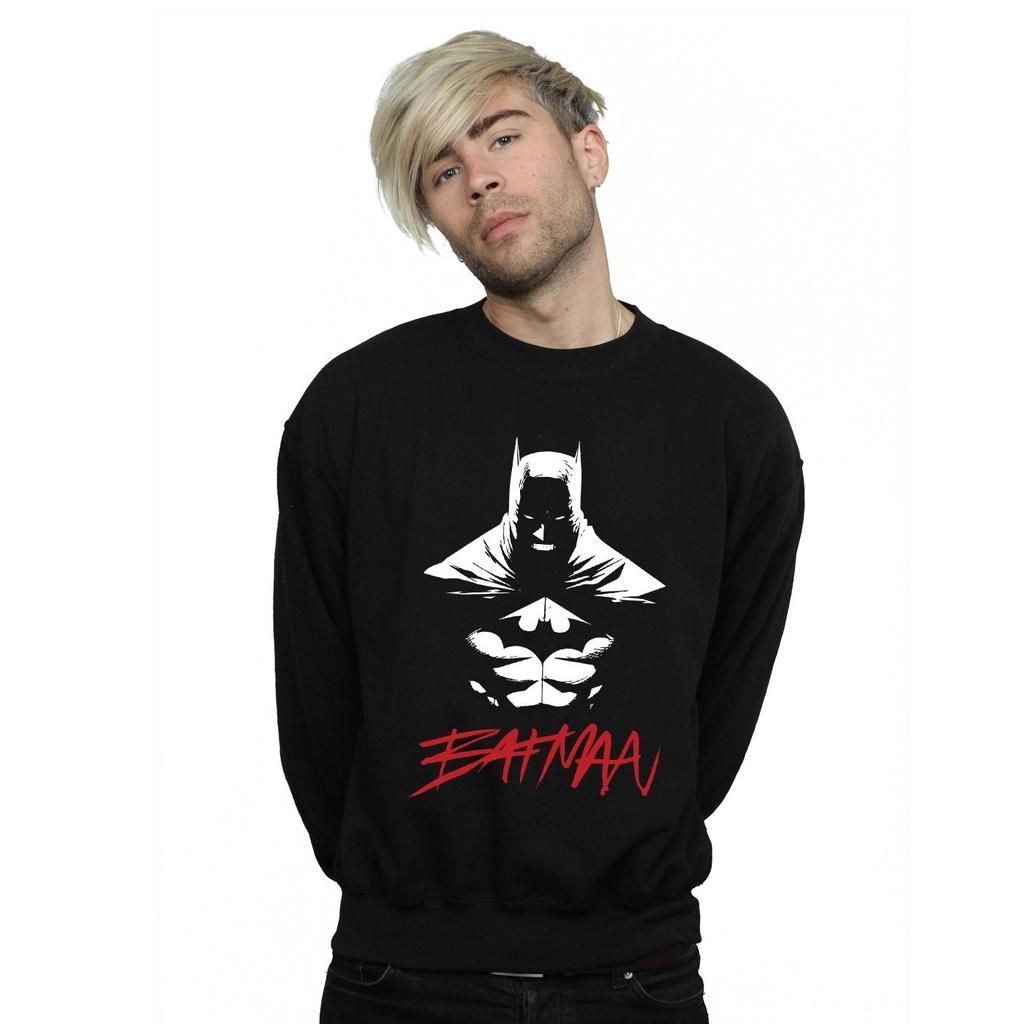 DC Comics Mens Batman Shadows Sweatshirt