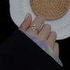 Fashion Ladies Simple Snake Adjustable Open Rings Jewelry