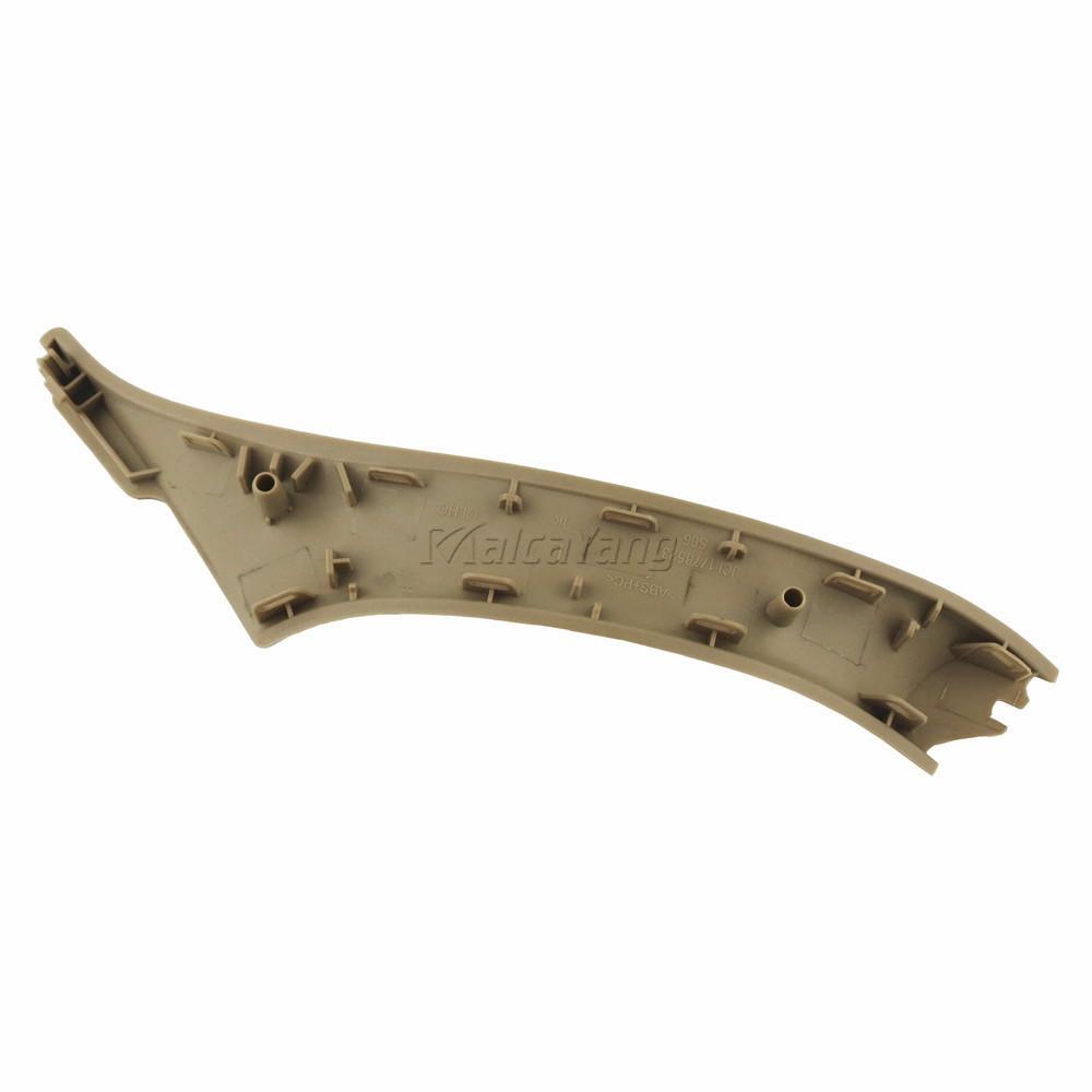 Gray Beige Black Car Left Right Inside Interior Handles Inner Door Panel Handle Pull Trim Cover For BMW 5 Series F10 F11