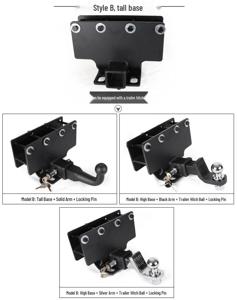 Compatible Tow Hook for JEEP Wrangler BJ40L: Off-road Rogue Tow Bar & Rear Hook