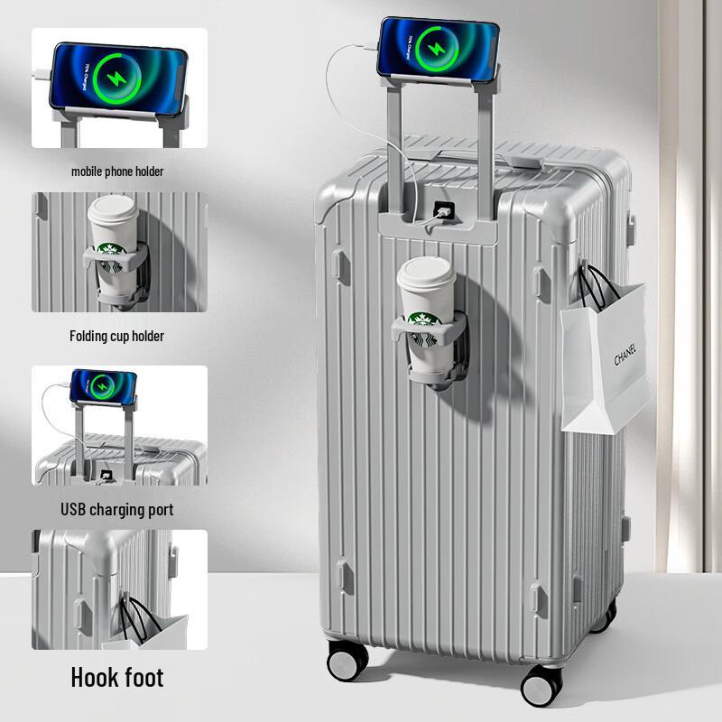 KarLot Extra Capacity Trolley Luggage 20 inch