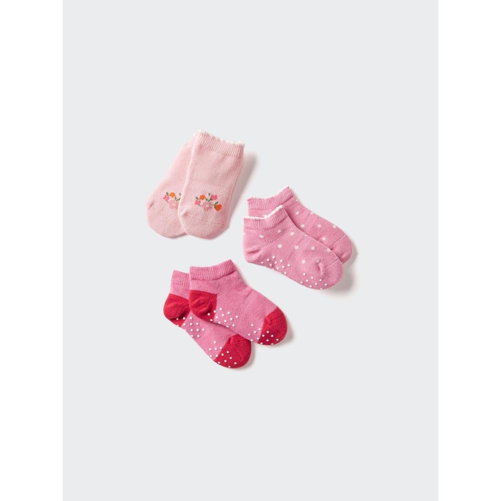 

Uniqlo Japan 3 Pair Short Socks 63 BLUE/1215