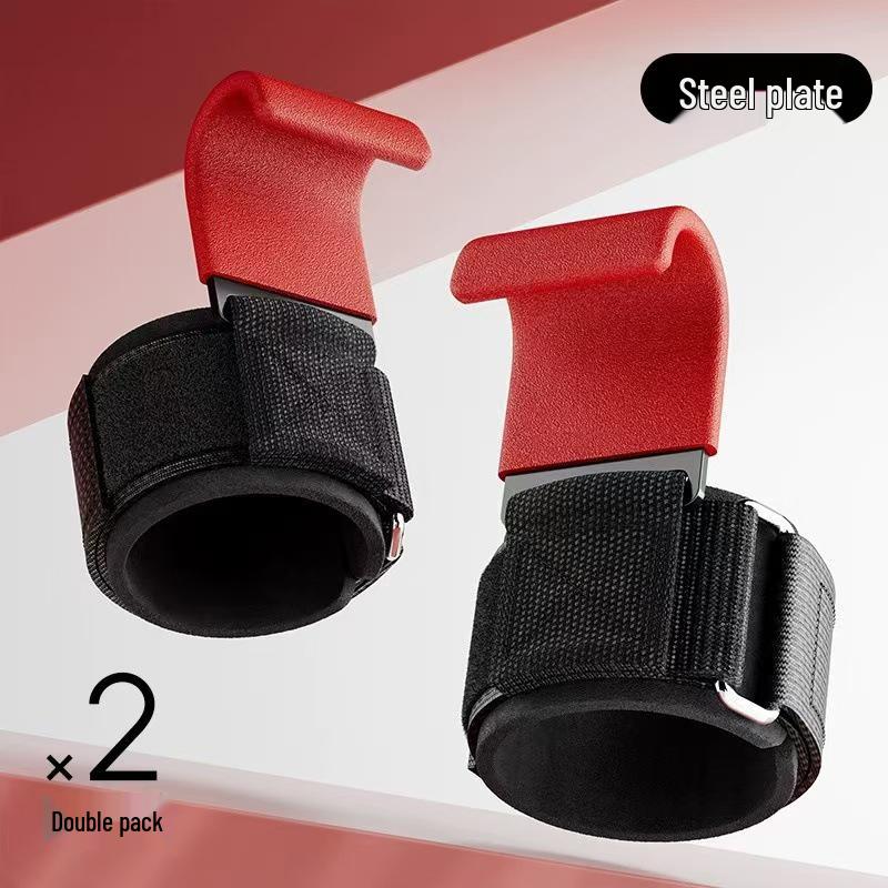 Pull-Up Assist & Lumbar Stretch Support Hook - Anti-Slip Wrist Aid for Deadlift & Fitness
