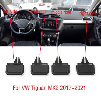 For VW Tiguan MK2 2017 2018    Car Front Dashboard Air Conditioner Outlet A/C Air Conditioning Vents Tab Clip Pick