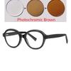 Anti Blue Rays Round Shortsighted Prescription Glasses Women  Spring Hinge Stundent Myopia Spectacles 0 -0.5 -0.75 To -6.0