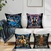 ITALlAN Brainrot Creative Animal Cushion Cover Square Sofa Cushion Cover Casual Skin-Friendly Comfortable Pillow Cover