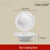 Wuhe A5 Melamine Ruyi Linglong Square Plate