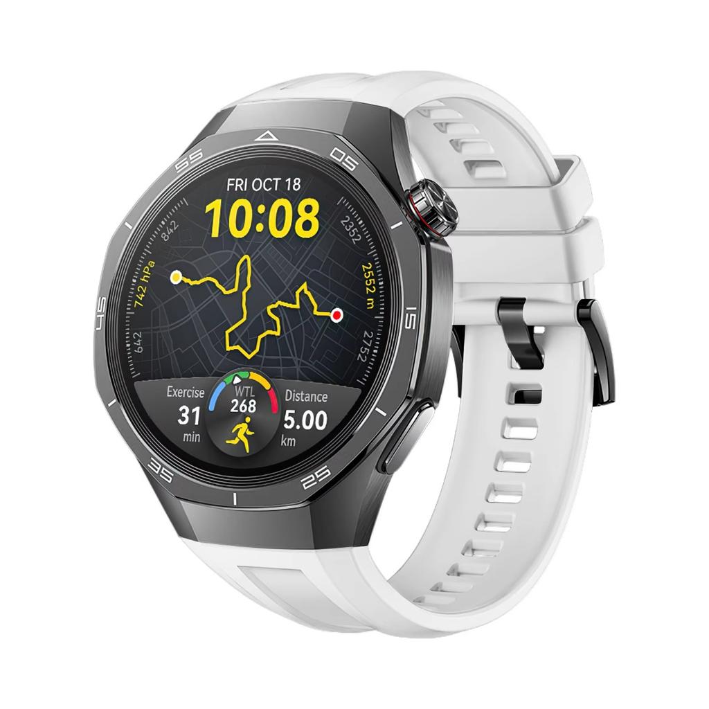 Official Silicone Strap For Huawei Watch GT5 Pro 46mm 22mm Soft Sport Wrist Band For Huawei Watch GT 5 Pro Smart Watch Bracelet Accessories