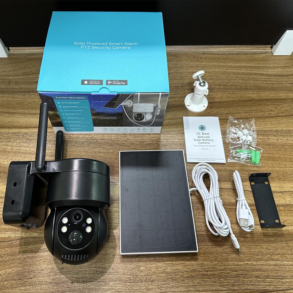 

iCSee 3MP HD бездротова Wi-Fi камера на сонячній енергії з низьким споживанням енергії