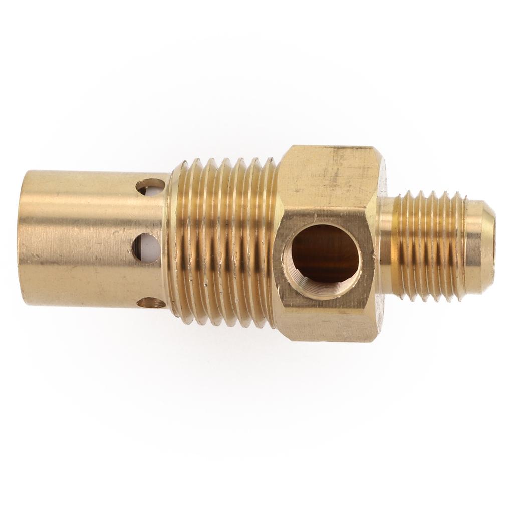 Male Threaded Brass Check Valve Suitable for Air Compressor Automatic Opening Overpressure Protection Material