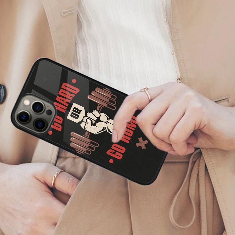 Motivational Gym Fitness Magnetic Phone Case For APPLE iPhone 17 Air 16 14 13 12 Pro Max 15 Plus Wireless Charge MagSafe Cover