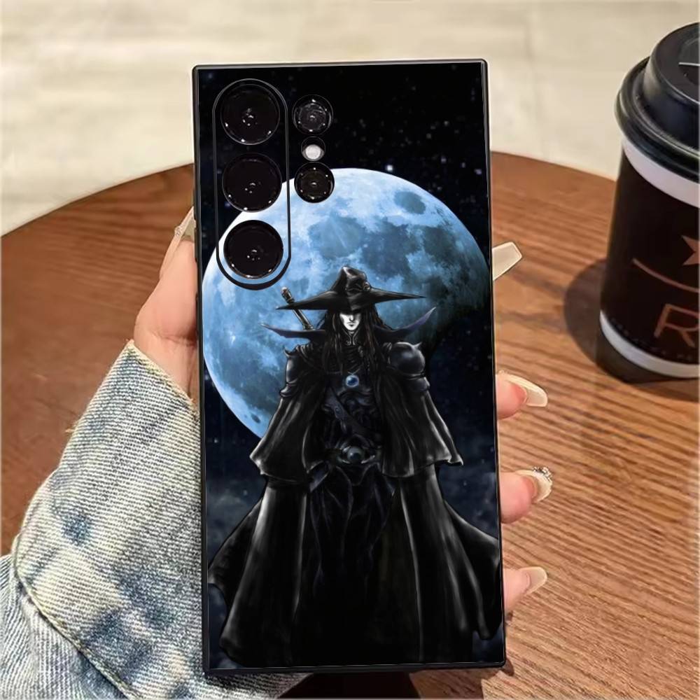 D Blood-lust V-Vampire HunterS Phone Case For Samsung S25,S24,S21,S22,S23,S20,Ultra,S26,Plus,Fe,Note,5G Black Cover