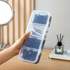 Clear Plastic Compartment Makeup Organizer Box Dustproof Jewelry Hair Accessories Desktop Storage Case