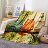 Cute Cats  Print Flannel Blanket, High Quality Comfortable for All Seasons, Home Decor, Warmth and Comfort