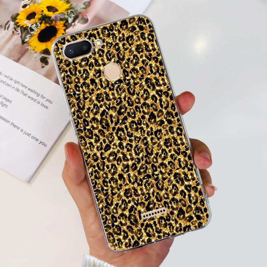 For Xiaomi Redmi 6 6A Case Cute Painted Cover Clear Silicone Phone Case Soft TPU Shell For Redmi 6A Redmi6 Redmi6A Fundas Bumper