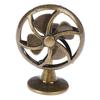 1:12 Scale Dollhouse Electric Fan Retro Mini Fan Model Miniature Doll Fan Furniture  DIY Toy