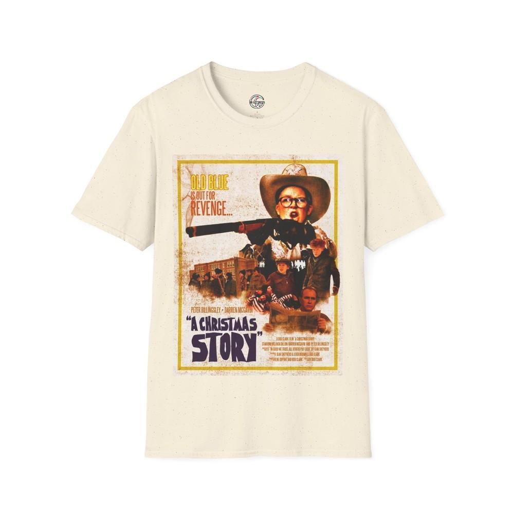A Christmas Story TShirt Vintage Movie Poster Shirt Holiday Retro Xmas Tee Unisex T-Shirt XL