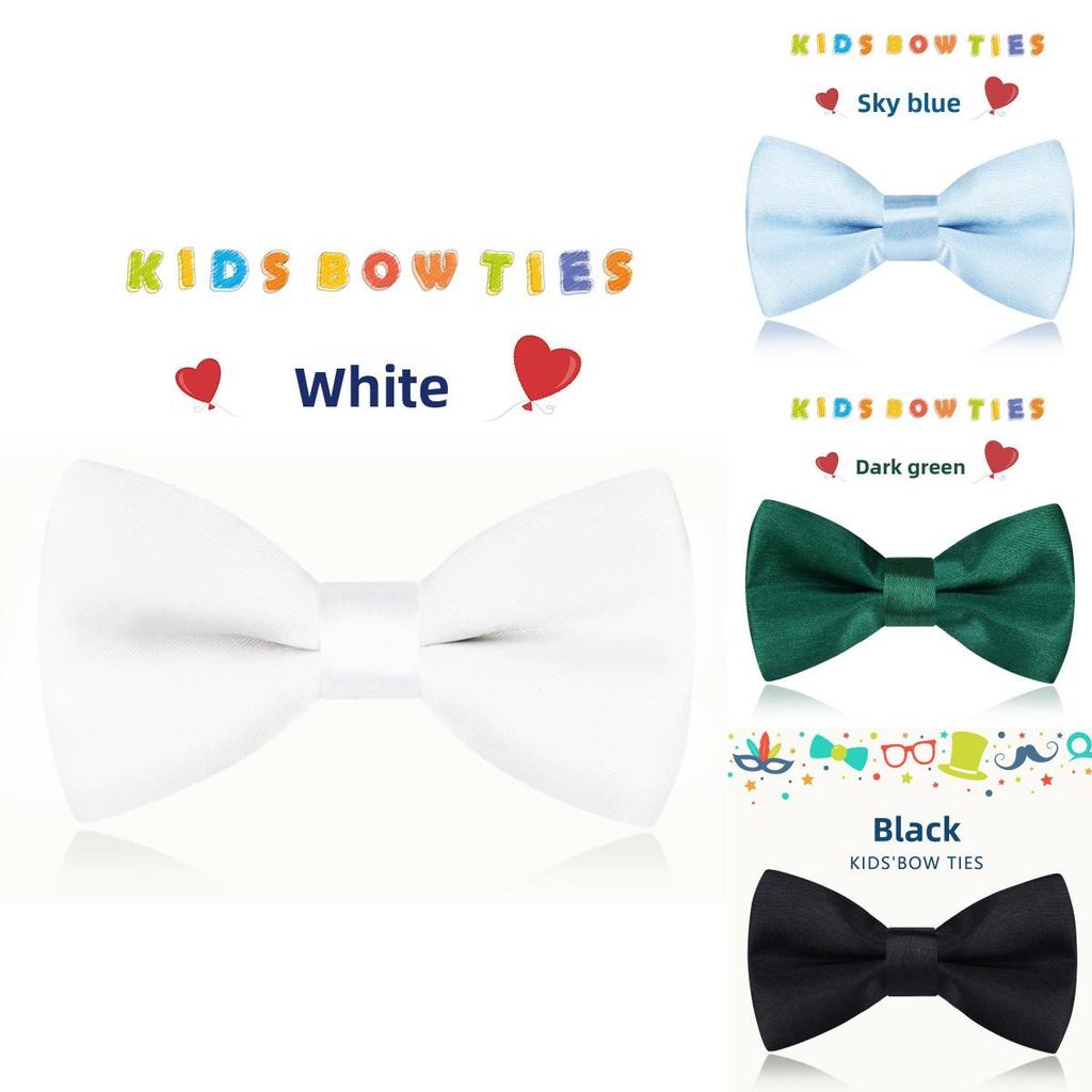 Childrens Korean Style Bow Tie With Silk Material For Party And Performance Use