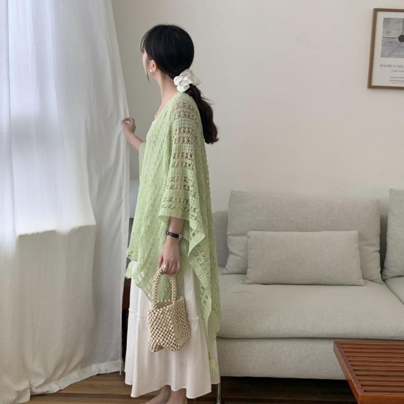 

Женский кардиган с длинными рукавами, жакет, шаль, большой размер, верхняя часть, подходящая к юбке, топ L