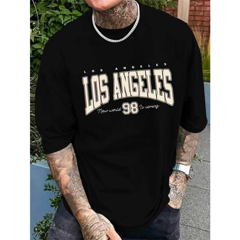 

Special Offer Men s Short Sleeve T-Shirt, Loose Fit Casual Summer Tee XXL чорний
