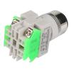 3 Position Key Operated Rotary Switch 2 Keys 22mm Mount LAY3720Y31