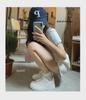 Global HH2130 Women's White Sneakers - Spring 2025 Niche Design, All-Match Fashion