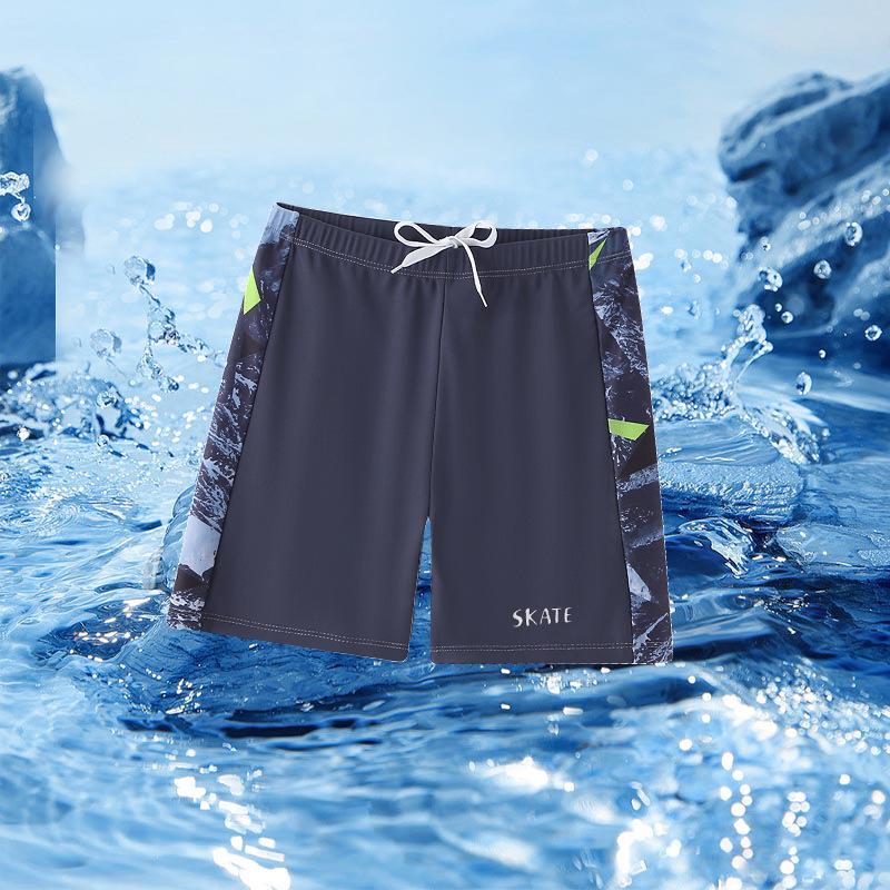 

2024 Мальчиковые плавки - Средний и Большой размеры, Быстросохнущие, Дышащие, Рекомендованные тренером пляжные купальники XL (30-45 jin)