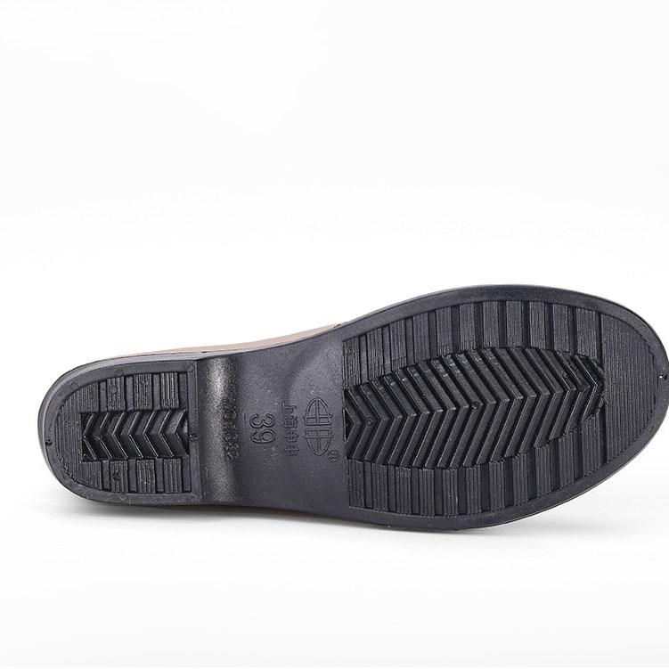 Dámské Four Seasons Boty do deště Velké velikosti Boty do deště na nízkém silném podpatku Dámské Jednobarevné Voděodolné Jednolůžkové Boty do vody