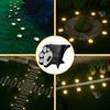 Patio Solar Lighting Stake Waterproof Print Light Lawn Dog Paw LED Garden Long-lasting Lamps Outdoor Decorative Footpath Light for