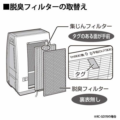 [Genuine product] Sharp deodorizing filter FZ-GD70DF