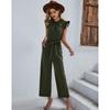 Casual Jumpsuit Top One Pieces Women Elegant Long Jumpsuits Bodysuit Female Clothing