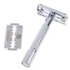 Men’S Traditional Classic Double Edge Chrome Shaving Safety Razor + 1 Blades