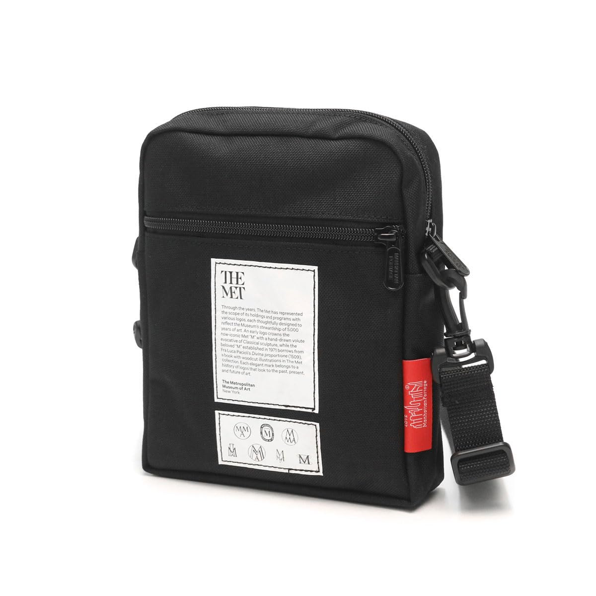 

Genuine Shoulder Bag MP1403PLMET Serene Tote Bag THE MET Kids Black [Manhattan Portage] [Official] чорний