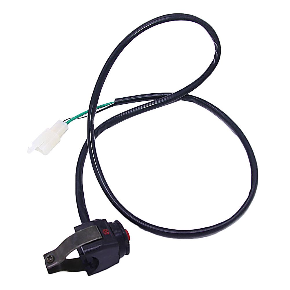 Motorcycle Dual Sport Dirt Quad Start Horn Kill Off Stop Switch Button Horn Starter for ATV Sport Dirt Electric Bike Motorbike Accessories