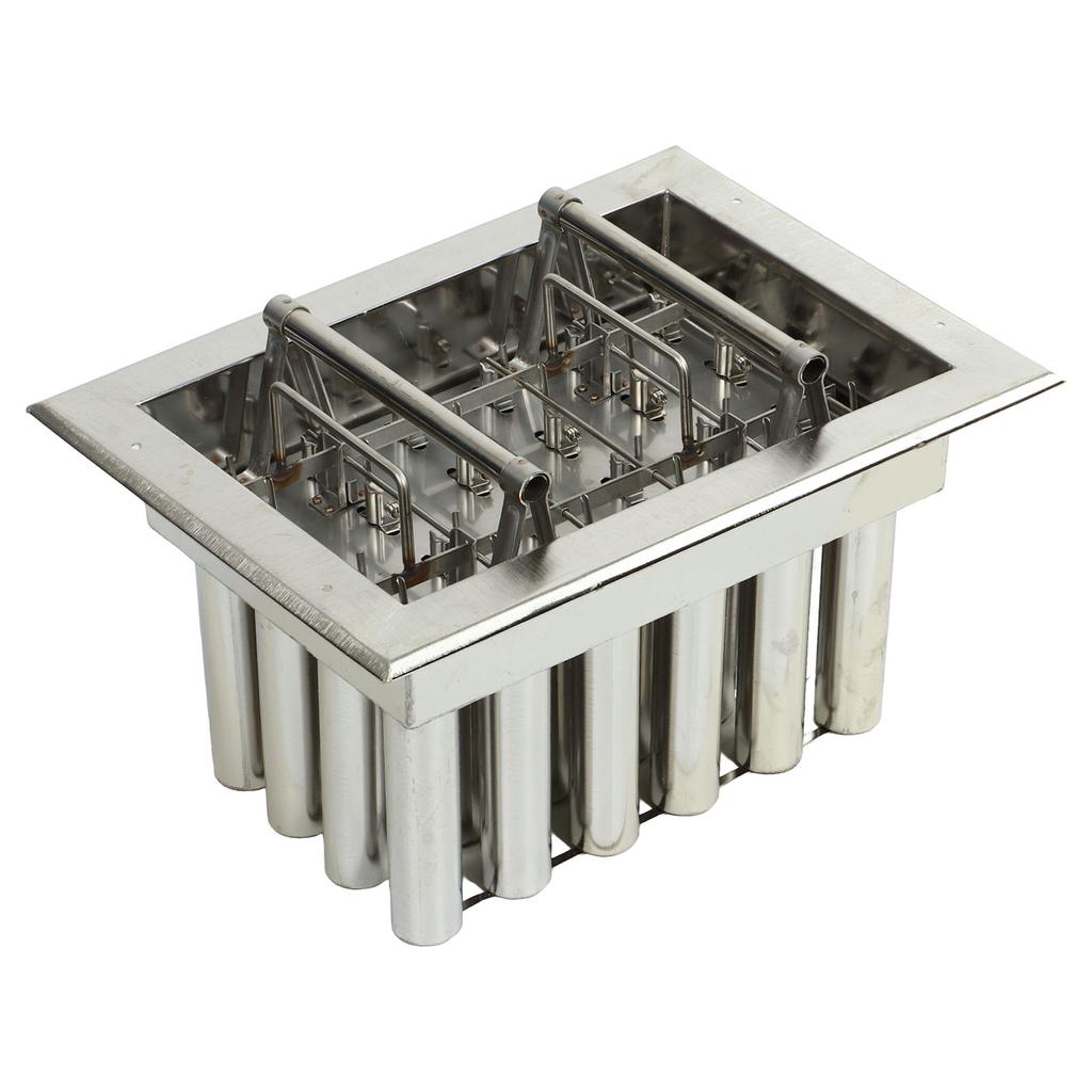 Mașină de făcut forme pentru bețișoare de înghețată din oțel inoxidabil 304, argintie, mașină de făcut forme pentru bețișoare de înghețată