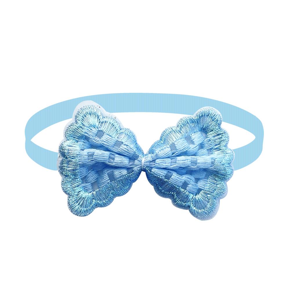 50/100pcs Dog Cat Bow Ties Dog Accessories for Small Dogs New Handmade Embroidery Pet Grooming Spring Dog Collar Neckties