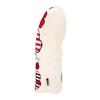 Black Clover Golf Headcover for Drivers, Flag Day Driver Cover, White/Navy/Red, BCJS5AF003DR