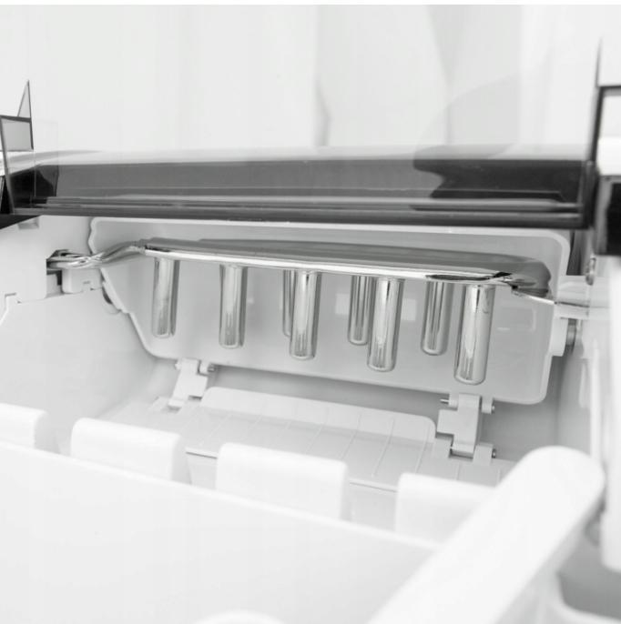 Kostkarka Do Lodu Czarna 240 W Kostki S/L 12Kg/Dzień Mocna + Łopatka