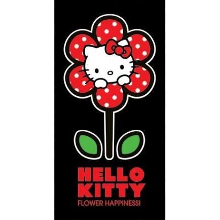 Drap de plage hello kitty 70 x 140 cm