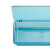 Transparent Chopsticks Drawer Organizer with Lid Plastic Countertop Storage Utensil Drawer Tray for Restaurant