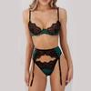 French Ultra-Thin Retro Lingerie Set