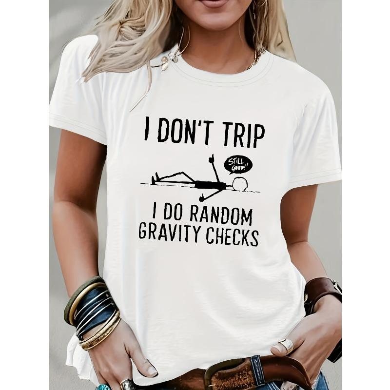 T-Shirt- Unique Humorous Design Suitable for Casual Wear, Perfect for Comedy Enthusiasts and Fashion Outfits, Blend T-Shirt European Size