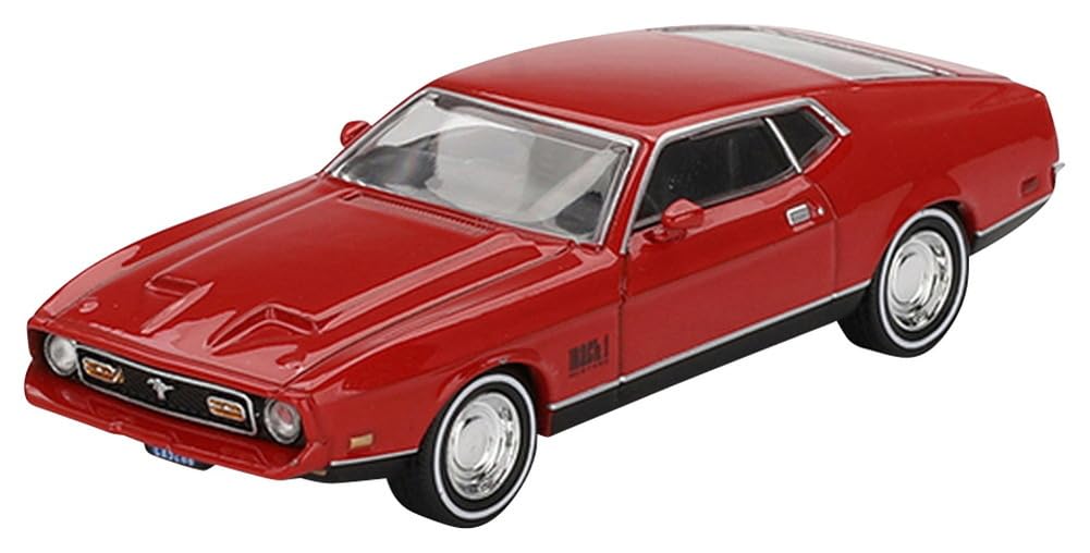 

MINI GT Scale Ford Mustang Mach 1 Are Spanish Version Packaging Finished Product 1/64 Diamonds Forever MGT00905-007S
