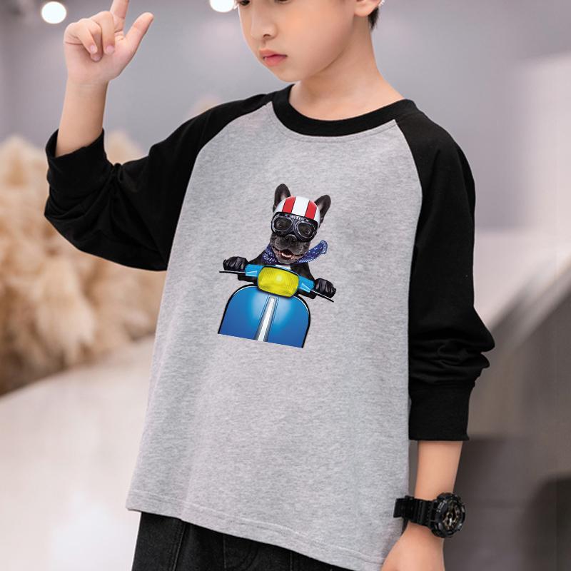 Racing Dog Parches Thermal Transfer Diy  Hot Tear New Design Patch For Clothes Cartoon Dog Pattern Iron On Patch