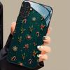 Christmas Snowflake Pattern Tempered Glass Phone Case For iPhone 11 12 13 14 15 16 17 18 Pro Max 17 Air 7 8 Plus XS X XR Cover