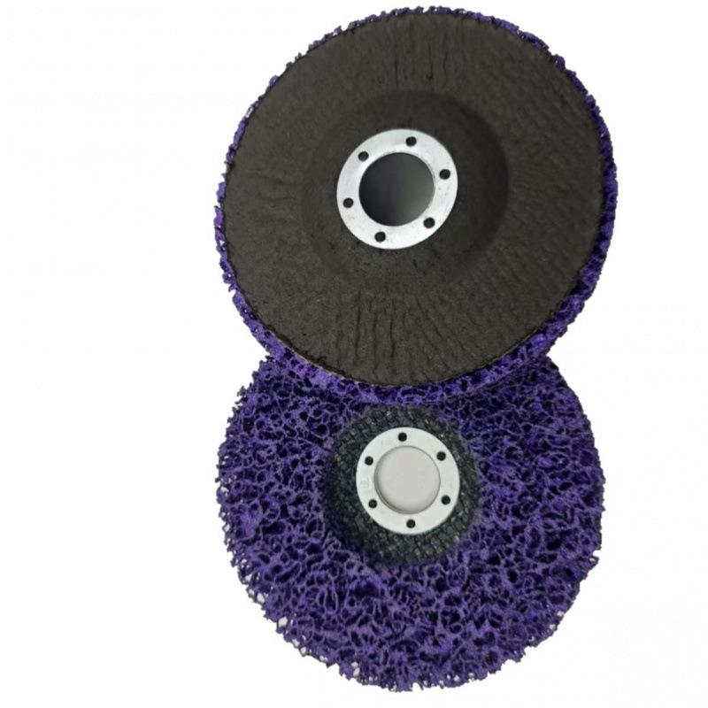 1PC 100 115 125mm Abrasive Strip Disc for Angle Grinder Paint Rust Removal Coral Poly Wheel