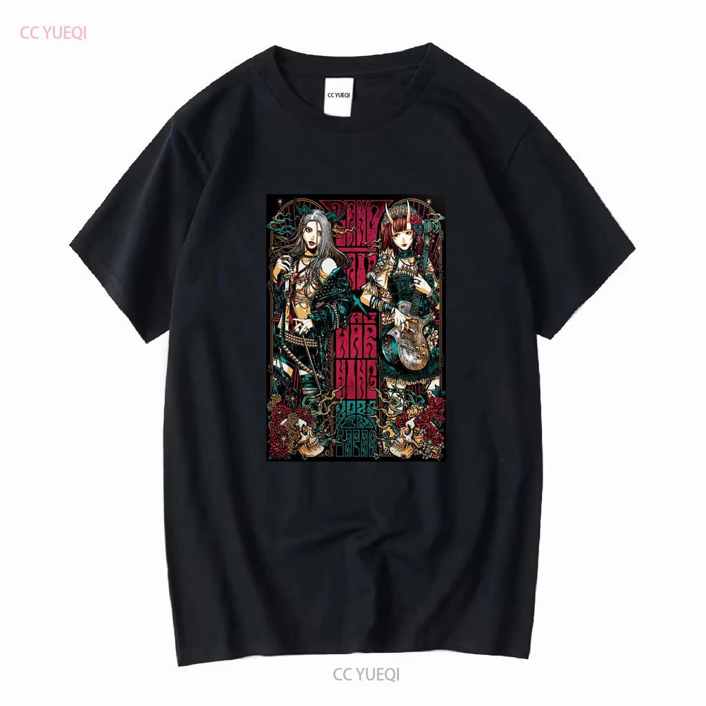 BAND MAID Mit der Warnung 12. Juni 2024 Show in Japan T-Shirt heiß Vintage Gewaschene Designerkleidung Mode Stilvolle Grafik
