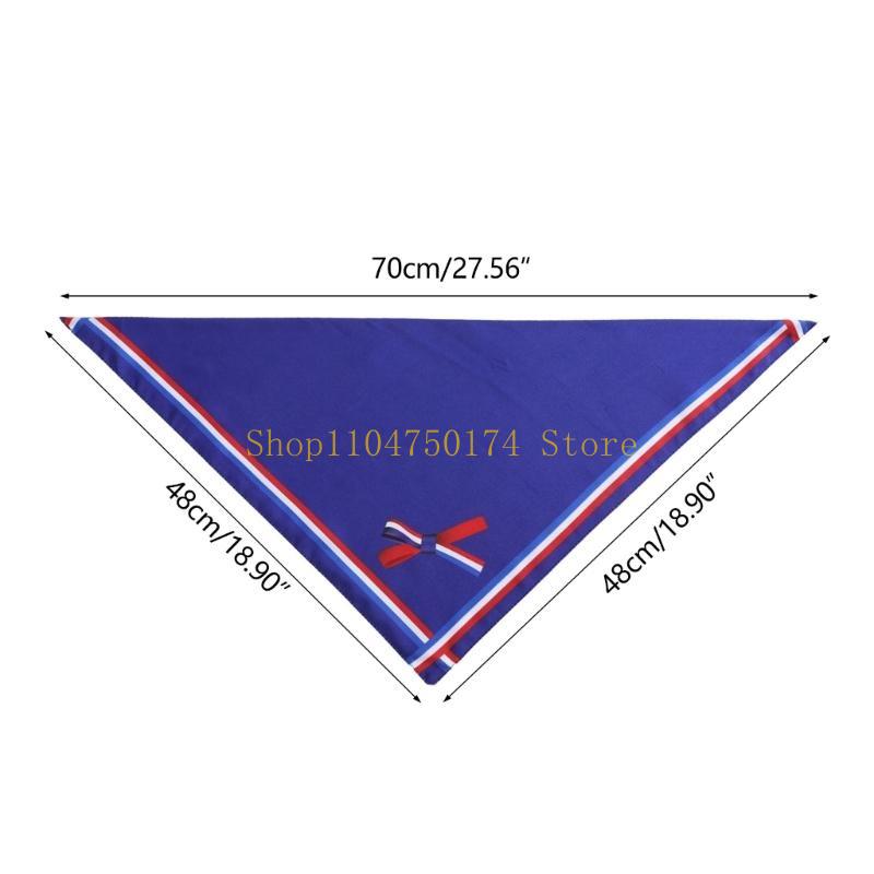 Cats Costume Neck Scarf Pet Dog Independence Day US Flag Printed Pet Bandanas top sale